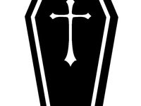 Coffin Refrigerator Magnet - Halloween by wslab