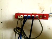 1x6 patch panel by rj11