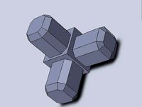 Joint for 2cm square aluminium tubes by truhlik_fredy
