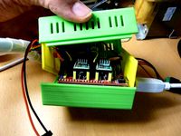Arduino UNO + Shield case + 40mm fan by scarou