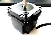 NEMA23 M5 Nut Holder by jimustanguitar