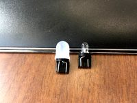 LED Wedge Base Bulb Holder by jimustanguitar