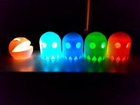 Pac-Man Lantern by b1sh0p