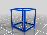 Cube with diagonal by flash2over