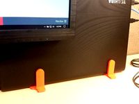 Verical Laptop Stand by zcapper3250
