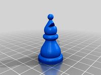 Tof's Chess Set - LibreCAD / OpenSCAD by thistof