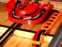 Prusa i3v Bed Cable Chain Ends (Updated Oct 4th) by dhoyt7141