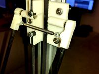 Delta effector system for 20x40 Vslot w/spring-ball joints by AbleGray