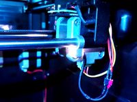 5 mm LED mount clip for 8 mm X axis by DrLex