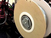 3D Printer Filament Spool Holder for 38mm by chenkumi