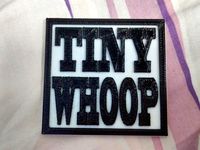 tiny whoop logo for dual extruder by erkark