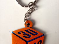 Porte-clés 3D-MO - 3D-MO keychain by 3D-MO
