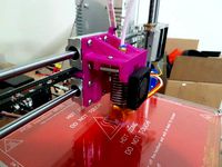 Sunhokey Prusa i3 Hot End Bracket Rev3 by alm865