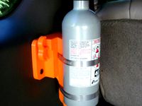 3rd Gen Toyota 4Runner Fire Extinguisher Holder for Cargo Area by dylan77
