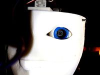 InMoov Raspberry pi camera 2.1 raspicam modification by RideFly3D