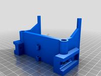 Flashforge Creator Pro 2016 Filament guide with optical sensor mount by KiViWolf