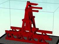 Babylon 5 - Starfury Launcher Gantry by oz3dcgi
