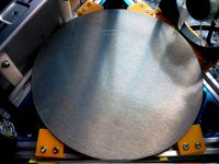 210mm Bed Plate Mount for Kossel Mini  by ynchow01