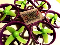 Hexantrix 80mm: Tiny Whoop hexa based on spf3 brushed by Microdure
