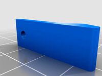 Raspberry Pi Touchscreen Flush Mounting Clips by margyle