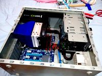 120mm CPU Heatsink Fan to 80mm Case Exhaust Duct by polysquare