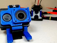 Yi camera mount for Martian and ZMR frames by propwashed