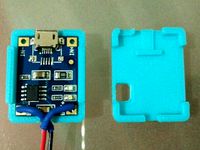 Case for ICStation LiPo battery charger by Vexelius