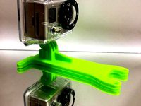 Traxxas Rustler / Bandit VXL GoPro Mount by RobertDunn