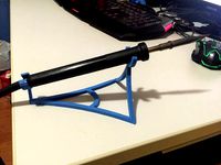 Iron soldering holder by rikman12