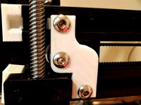 MakerFarm Pegasus X Idler Bracket for 8mm Lead Screws by StokedGiraffe