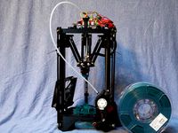 CloverPlus v3 Delta 3D Printer by pbmax