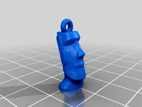 Moai Easter Island Head - Earrings and Pendants by rowiac