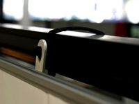 Cubicle white board hanger for 50mm walls by 3E8