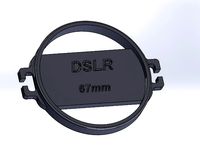 66mm Lens Cap holder by DanLuc