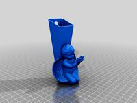 Angel wall vase by sepela