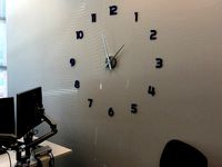 Giant Wall Clock by myersrj