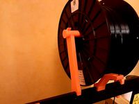 spool holder PRUSA MK2 by bebelseb