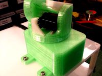 Flat surface mount for Servo driven pan/tilt by Keshyden