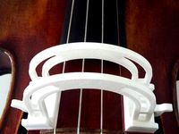 Bow collimator for violin or viola by ANicolai