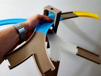 Easy fit 3D tracks Hot Wheels attachable by magonegro