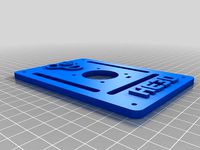 HE3D MKS Faceplate 40mm Fan V2 by ausfranko