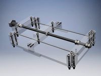 Stretching System - build with Lasercutter and screws by SoftMatterPhysics