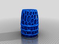 Voronoi Forearm Armor by TK3DPrinting