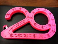 29 Cribbage Board-Flashforge Creator Pro by Jangles1981