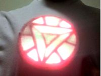 Solar iron man Arc Reactor by Carluvr