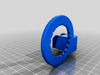 Nozzle fan with snapfit for 50mm blower fan - shortened and flipped by kilpelaj