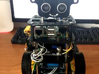 RobotPiv 1.0 Ultrasonic Obstacle Avoid by G_Bonatti