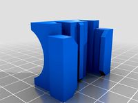 minimalist bike bar mount by CreateCafe3D
