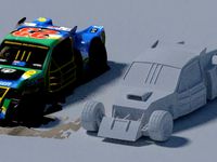 Trackmania Turbo Canyon Car [Printable] by MaximSachs