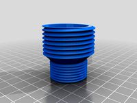 P2/P3 Filter Adaptor MSA Face Mask by ralphie79